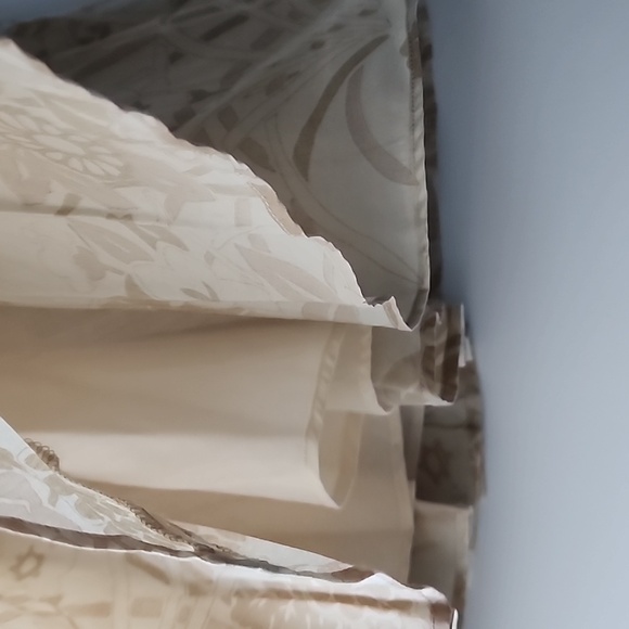 Club Monaco Knee Length Tonal Floral 100% Cotton A Line Skirt - Picture 3 of 6